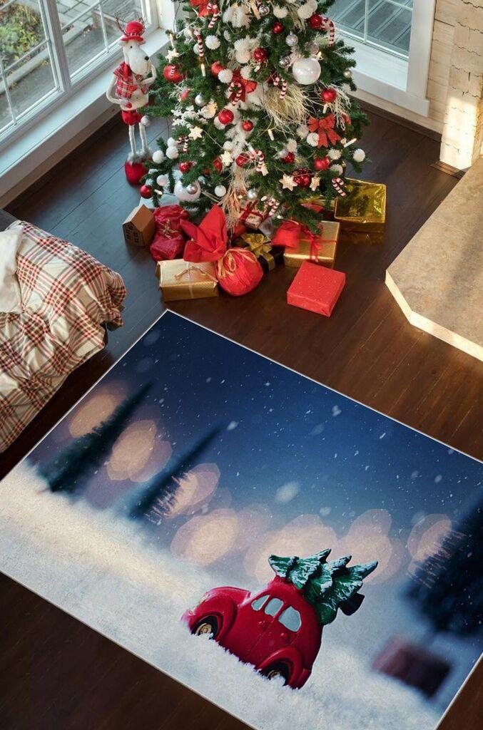 Conceptum Hypnose tepih s novogodišnjim motivima Chr_20, pravokutni, 160 x 230 cm, šareni