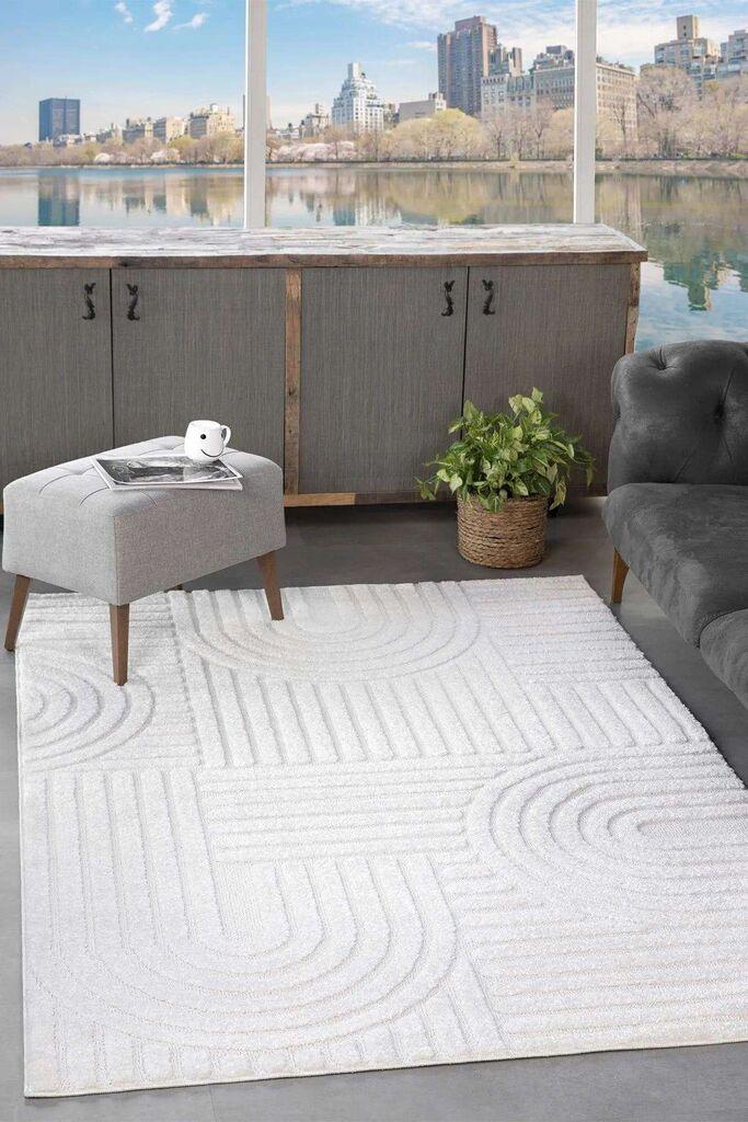 Conceptum Hypnose tepih 0691B, pravokutni, 100 x 350 cm, bež