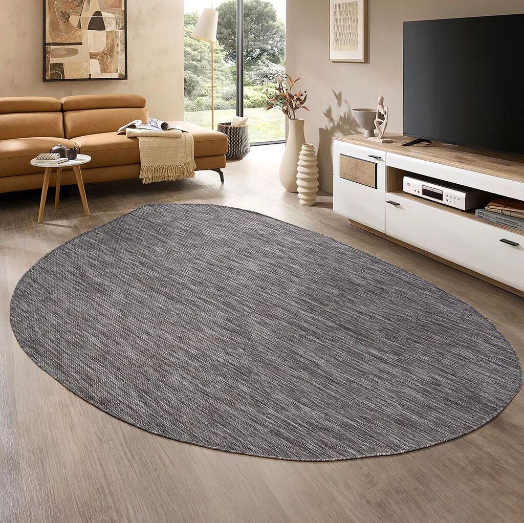 Conceptum Hypnose Carpet Theme 9035, Ovalan, 200 x 290 cm, Siva