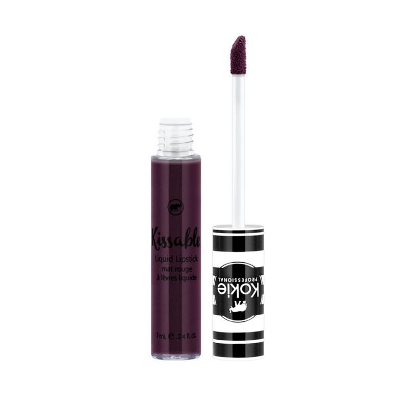 Kokie Cosmetics Kissable Matt Liquid Lipstick, Nightfall 826