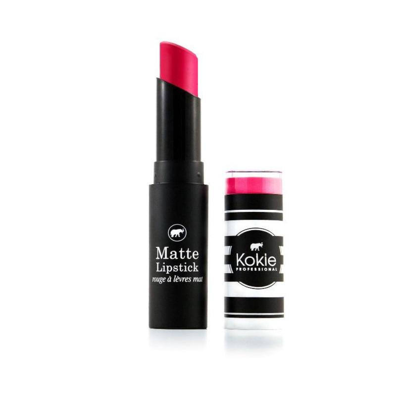Kokie Cosmetics Matte Lipstick, Shocking Pink 64