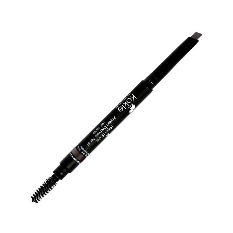 Kokie Cosmetics High Brow Angled Brow Pencil 560, Rich Brunette