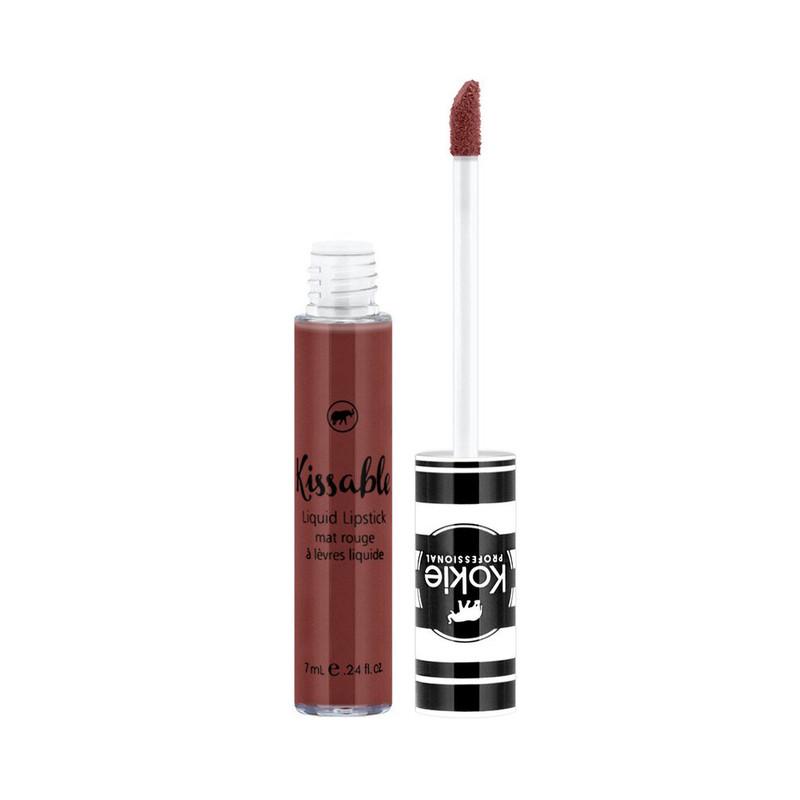 Kokie Cosmetics Kissable Matt Liquid Lipstick, Suede 597