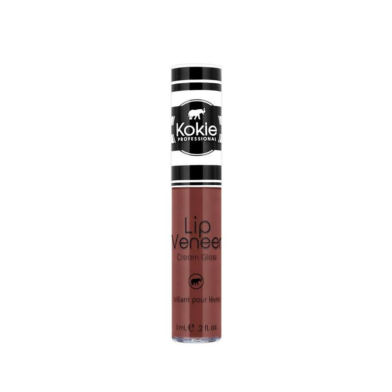 Kokie Cosmetics Lip Veneer Cream Gloss, Mocha Madness 776