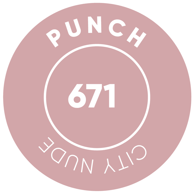 City Nude UV/LED Hybrid Punch, Ružičasta