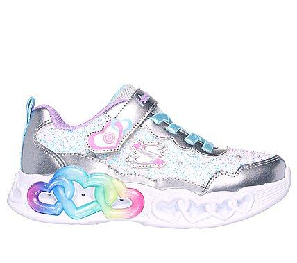Skechers Heart Light Patike Dječije, Srebrna boja