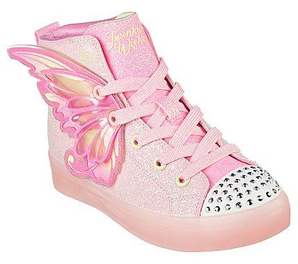 Roze dječije patike Skechers Twi Lites 2.0