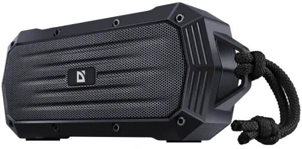 Defender bežični zvučnik Octagon, 5W, Bluetooth, FM, USB, AUX, IPX5, crni