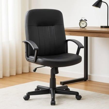 Kancelarijska Fotelja 808 Crna 630*630*990 /1110/Mm