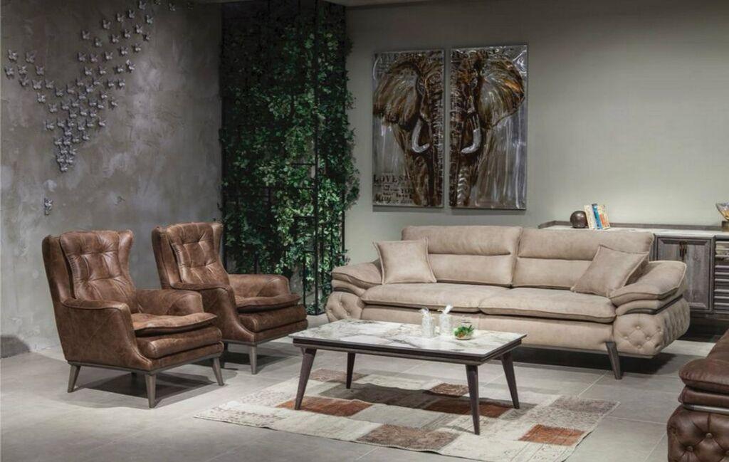 Napoli Fotelja Stof Zen 104 Bez