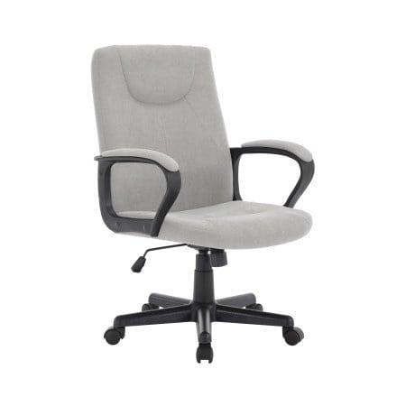 Kancelarijska Fotelja 879 Svetlo Siva Stof 590*660*920/1020/Mm