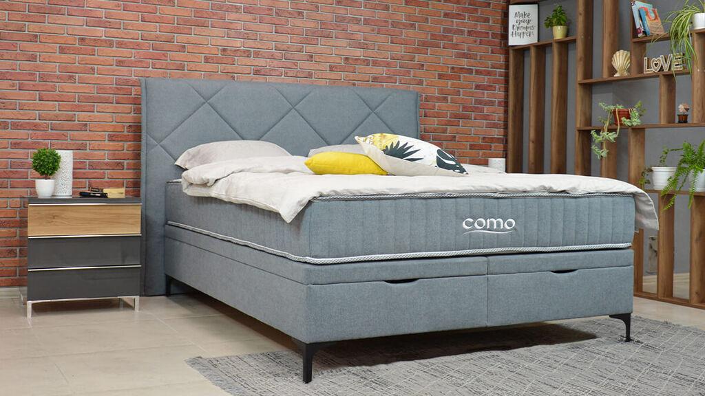 Krevet Como 2S 160*200 A Kat. Soul 18 Salt I Pepper + Madrac Como