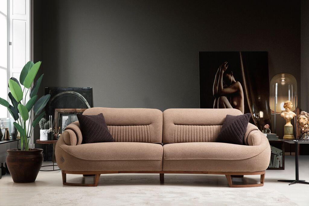 Jaguar Trosjed Stof Bukle 29 Svijetlo Braon