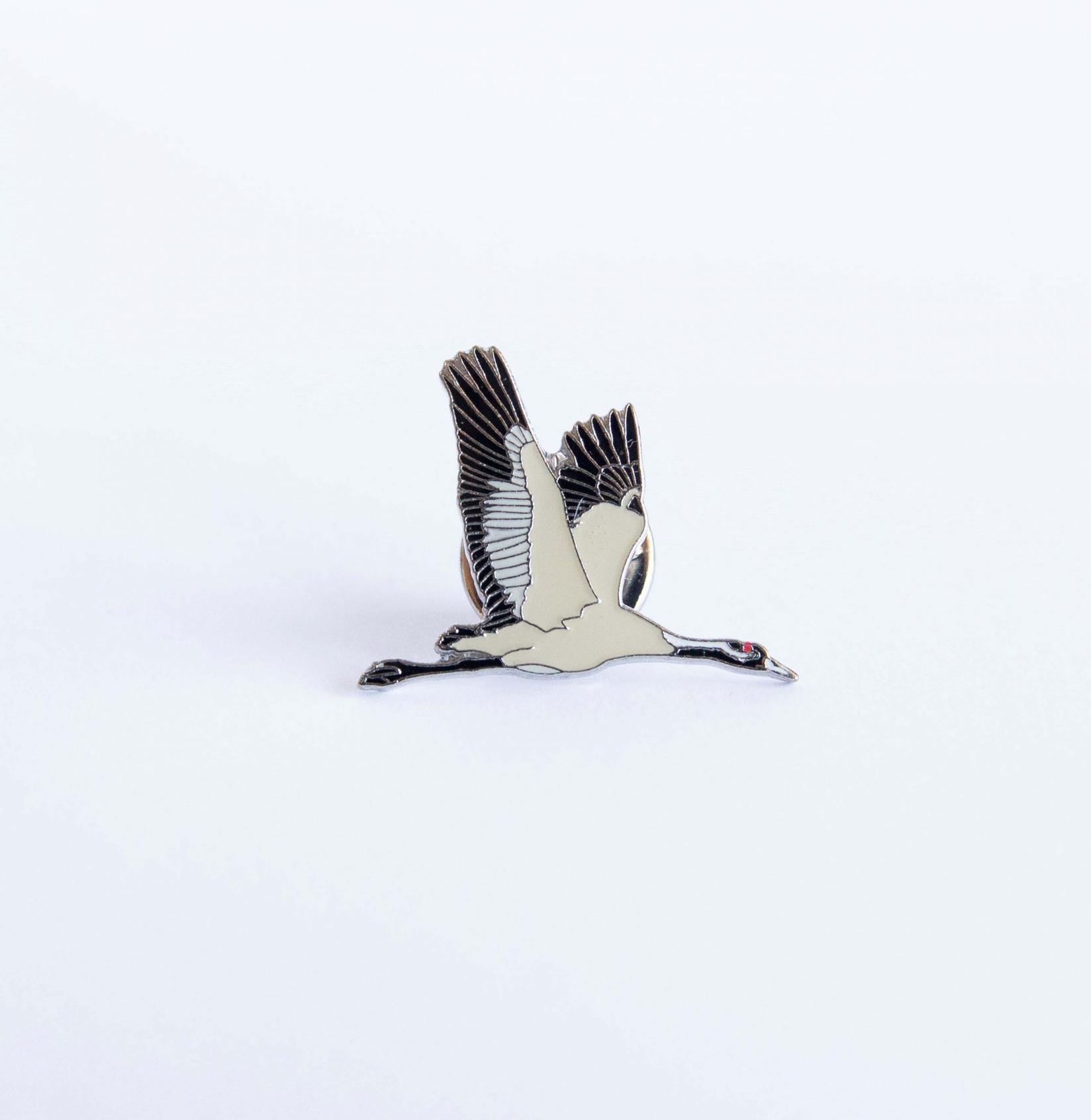 Monticola Bedž  Ždral u letu (Grus grus)