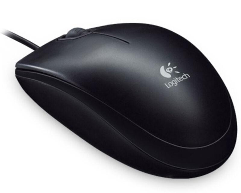 Logitech Miš B100 910-001439, Crni