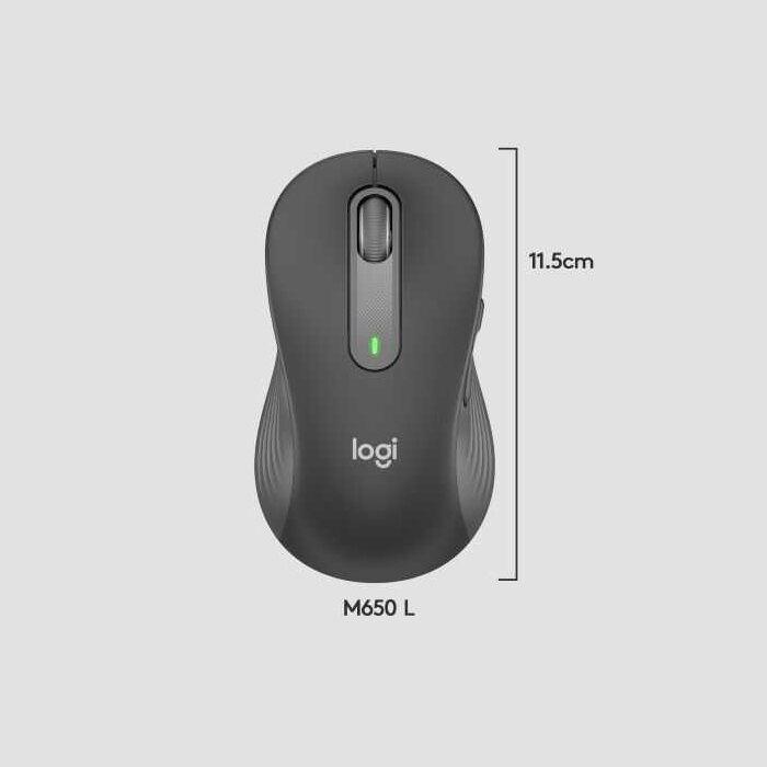 Logitech Miš Signature M650 L 910-006236, Crni