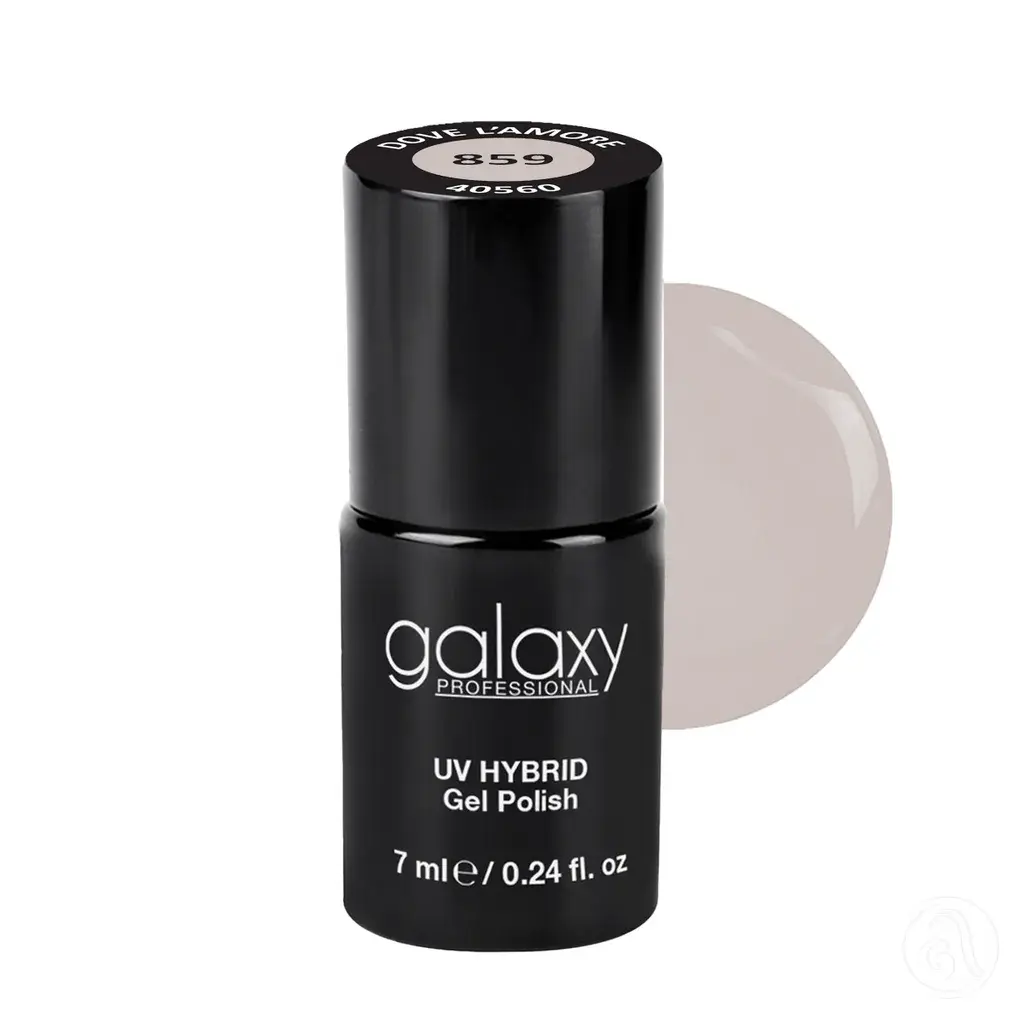 Galaxy Trajni lak za nokte UV/LED Hybrid Dove Amore S859, 7 ml