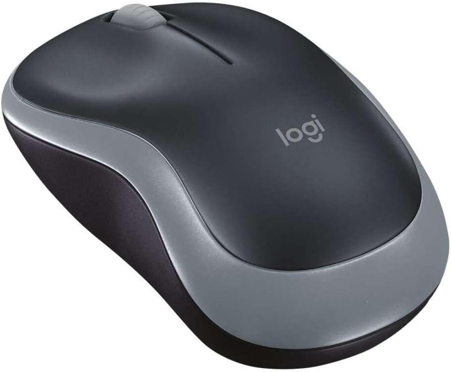Logitech Miš M185 910-002238, Wireless, Sivi