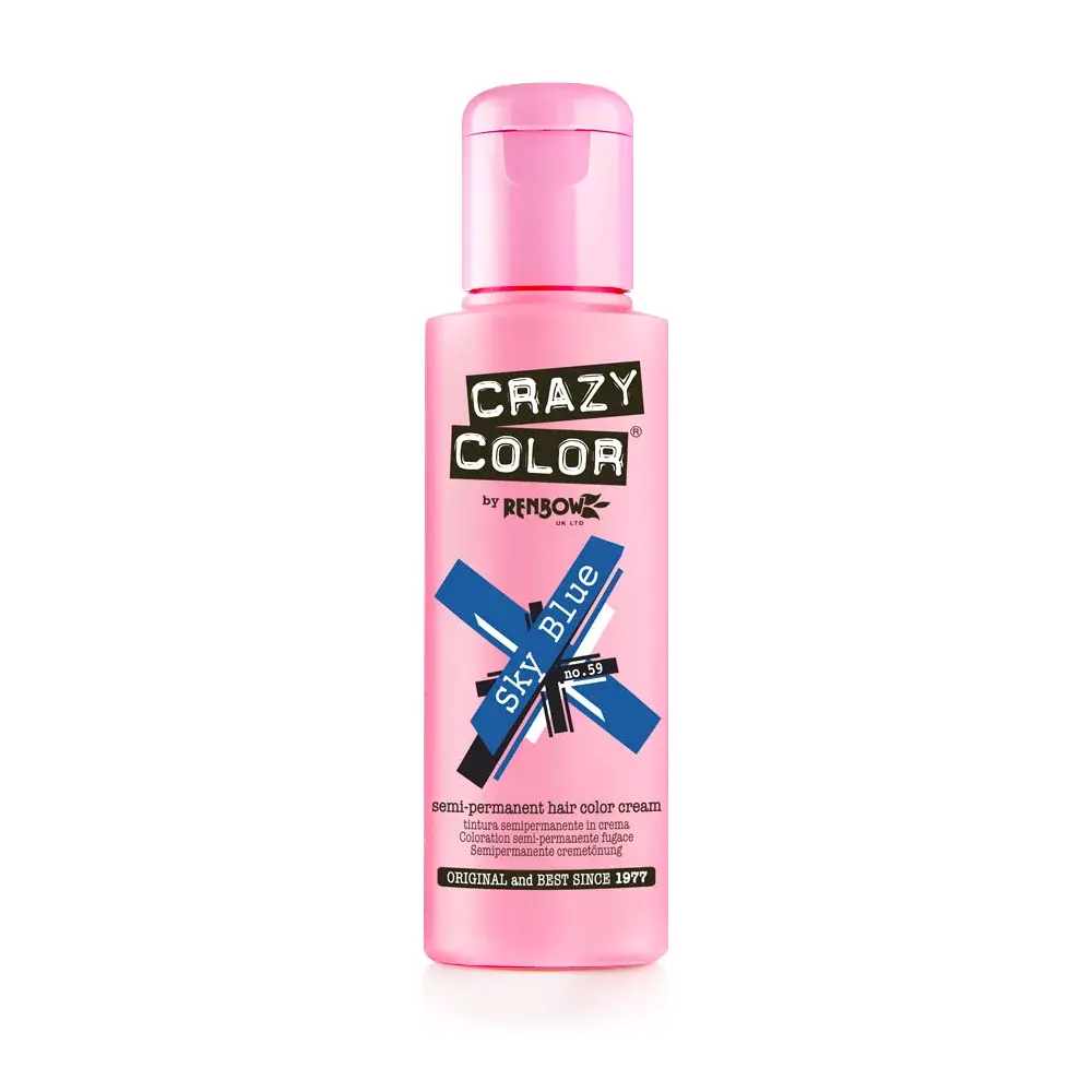 Crazy Color Farba za kosu Sky Blue, 100 ml