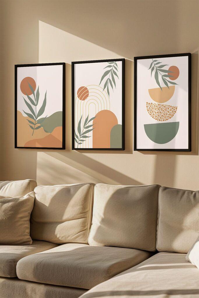 Uokvirena slika Wallity Artvmodel21, 33x48 cm, 3 dijela