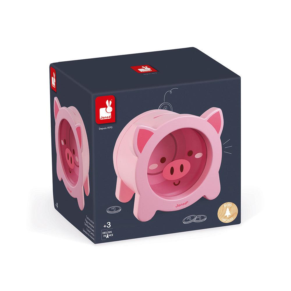 Janod Dječija kasica prasica, Roze