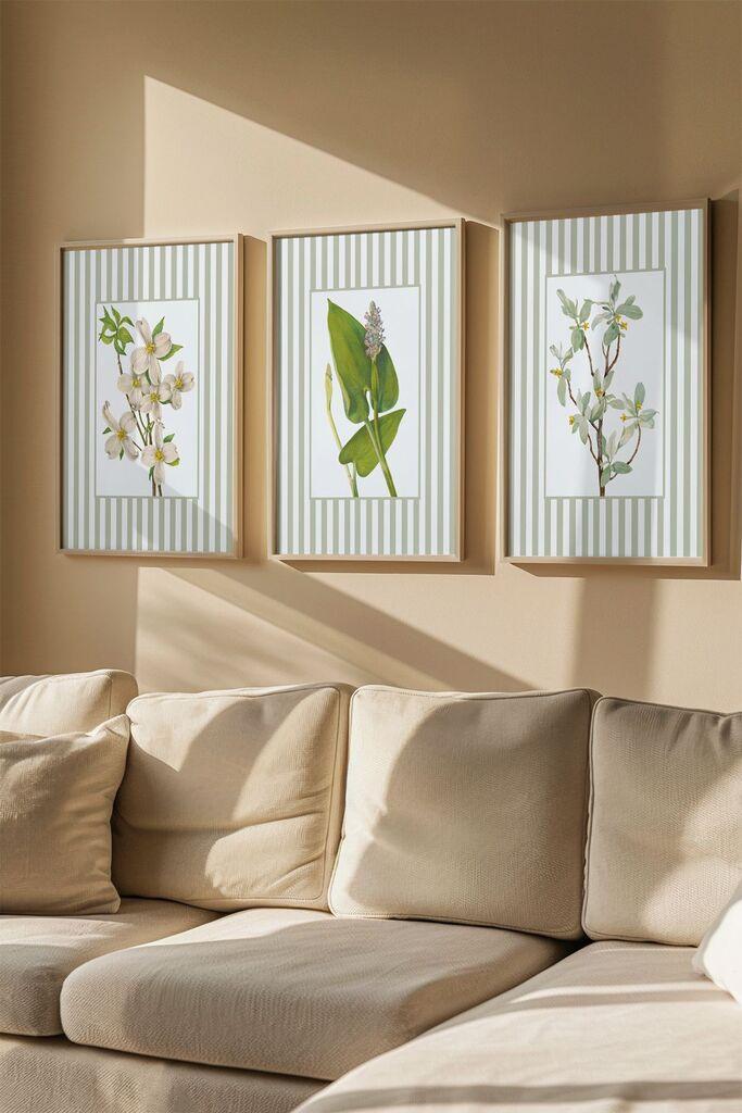 Uokvirena slika Wallity Artsmdf3Lu5, 50x70 cm, 3 dijela