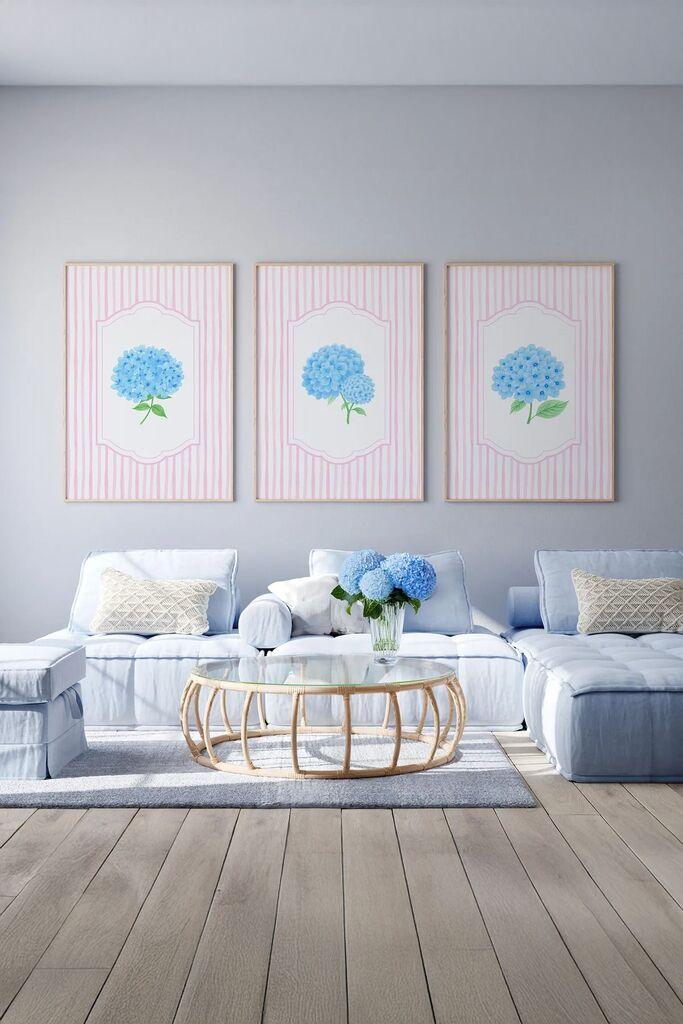 Uokvirena slika Wallity Artsmdf3Lu1, 50x70 cm, 3 dijela