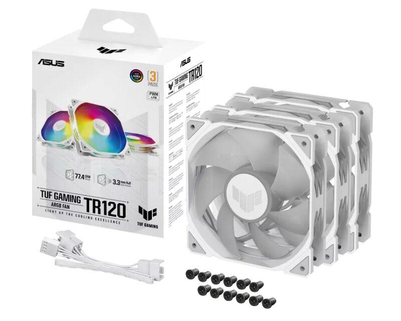 TUF GAMING TR120 ARGB WHITE EDITION 3IN1 ventilator