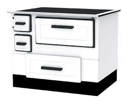 Alfa Plam peć 55, Bijela