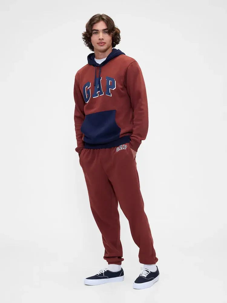 Gap Muška trenerka Logo Jogger, Smeđa