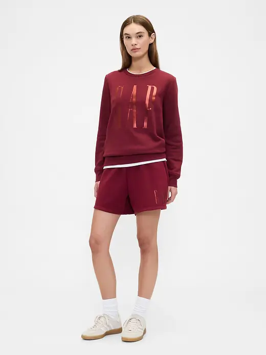 Gap Ženski šorc Logo, Bordo