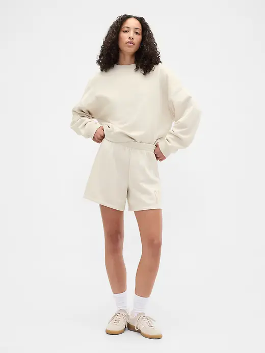 Gap Ženski šorc Logo, Krem