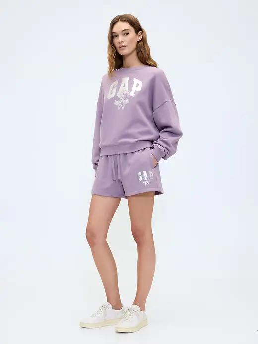 Gap Ženski šorc Disney Minnie Mouse Logo, Ljubičasti