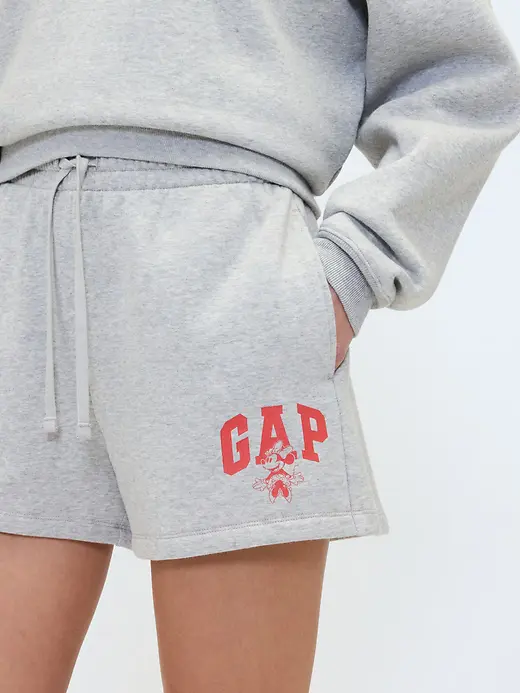 Gap Ženski šorc Disney Minnie Mouse Logo, Sivi