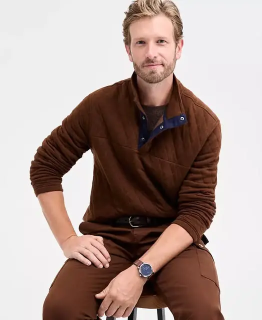 Club Room Muški duks, Braon