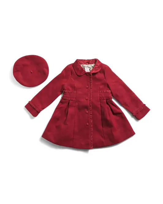 Tommy Bahama Komplet za djevojčice, 2 dela, Crveni