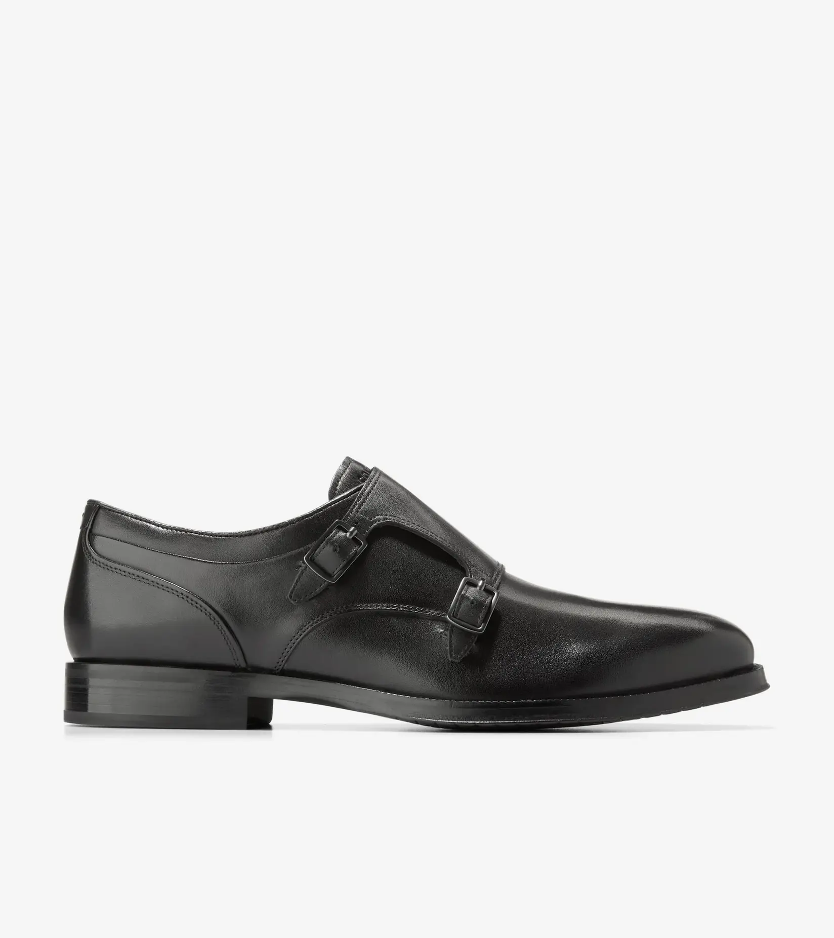 Cole Haan Muške cipele Carnegie Monk Strap, Crne