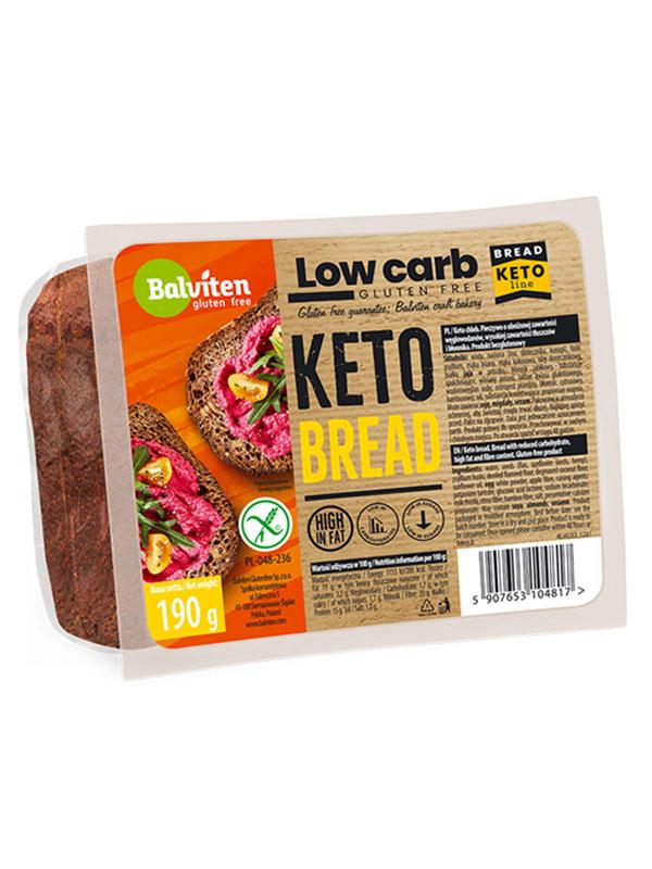 Balviten Keto hleb Gluten free, 190g