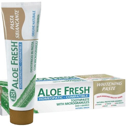 ESI Aloe Fresh Whitening homeopatski kompatibilna pasta za zube, 100 ml
