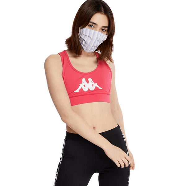 KAPPA Ženski dvodijelni kupaći kostim 222 BANDA CAMYL crno-roze boje