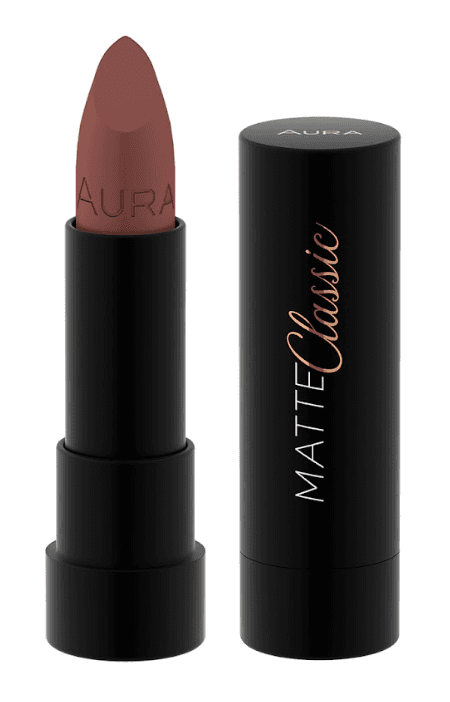 AURA ruž za usne Classic mat 156 Deep Caramel