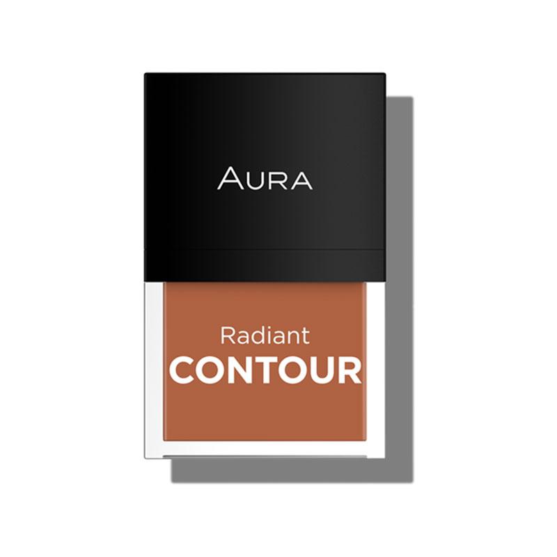 AURA Tečni proizvod za konturiranje lica Radiant Contour 323 Tanned