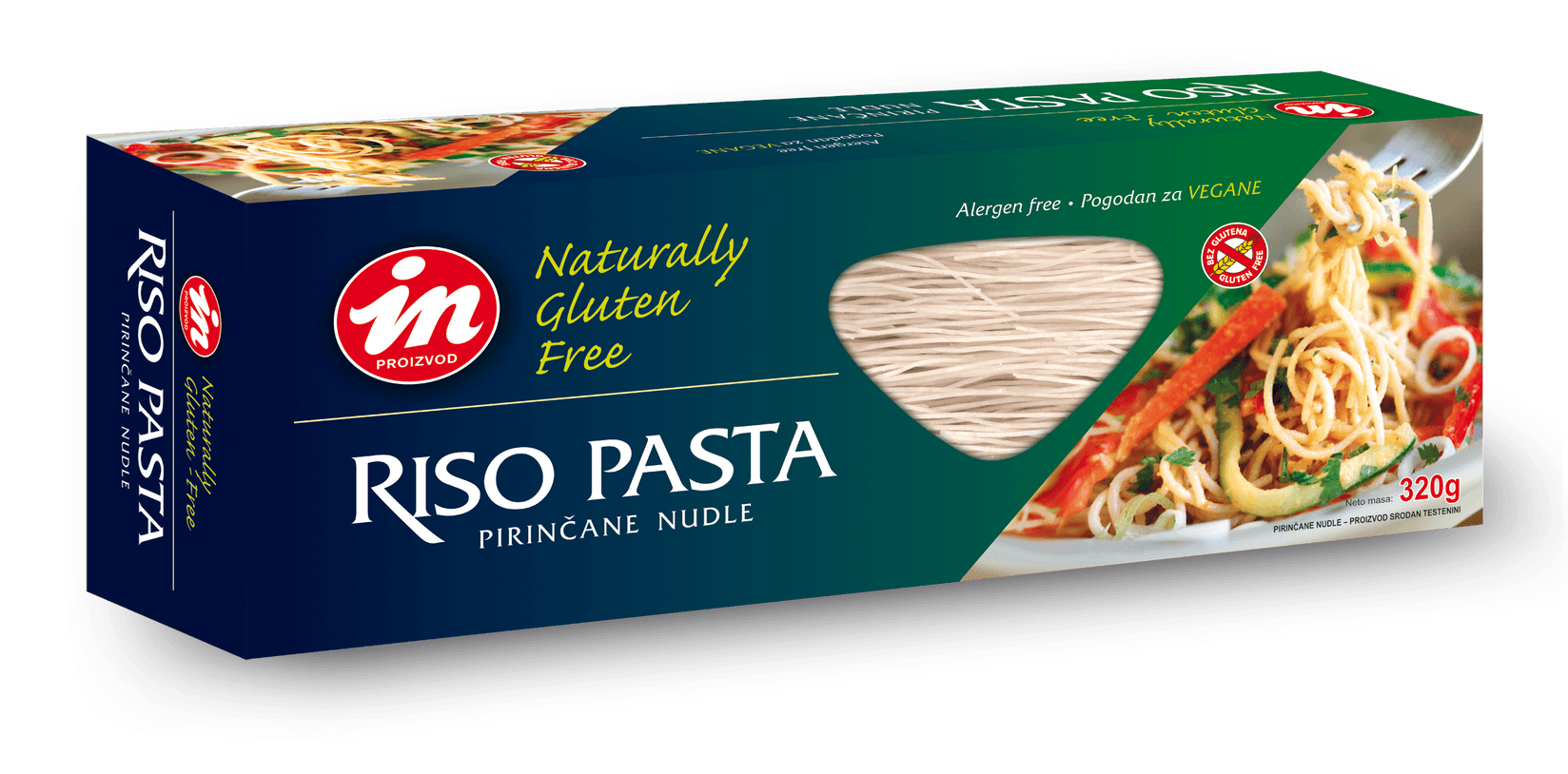 ALEKSANDRIJA Rižini rezanci bez glutena Riso tjestenina