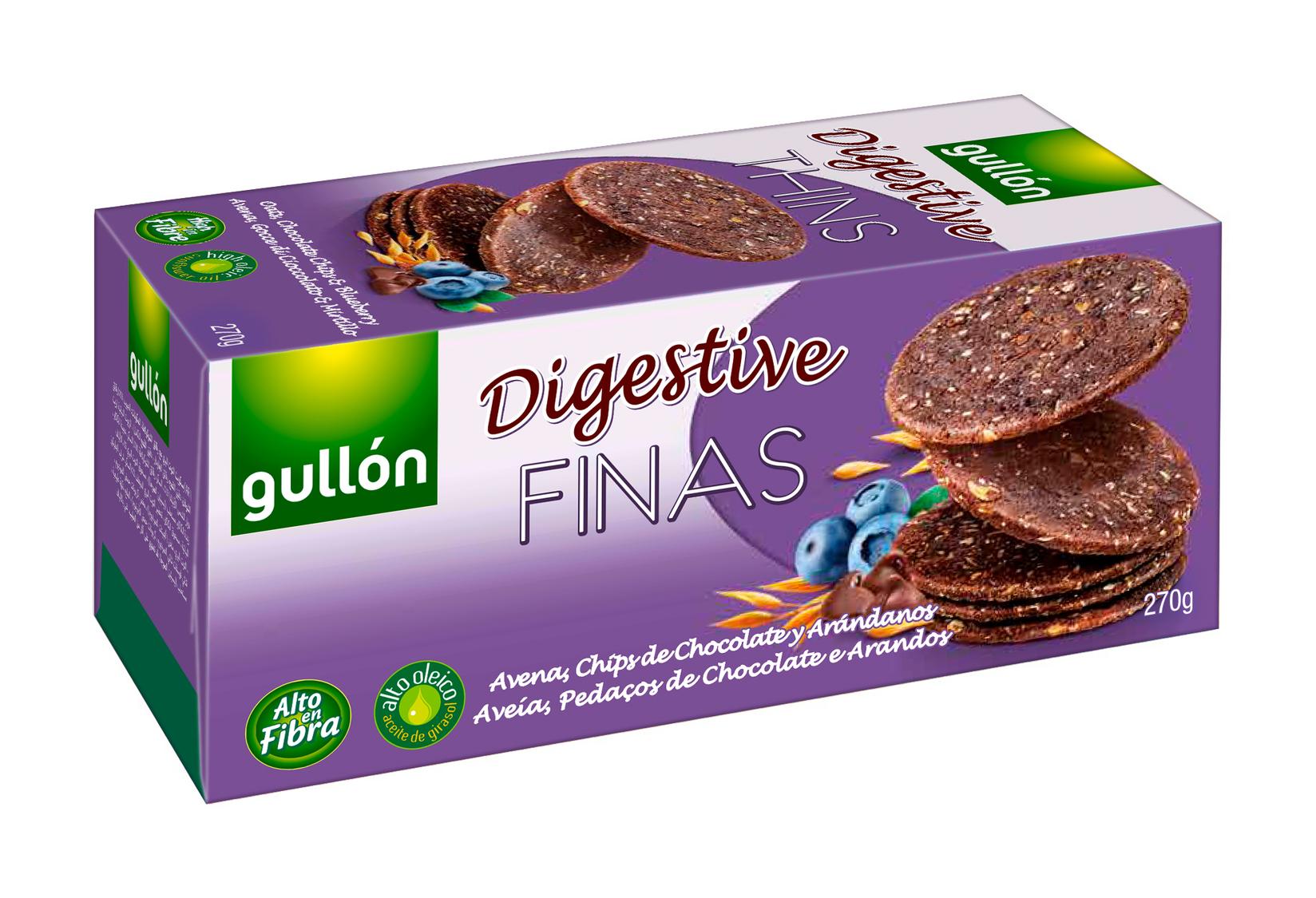Gullon Digestive Finas Keks Sa Čokoladom I Borovnicama 270G