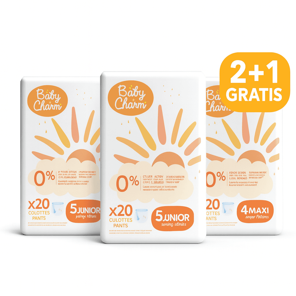 BabyCharm Gacice Junior 12-17 Kg,20/4 Kom, 2 + 1 Gratis