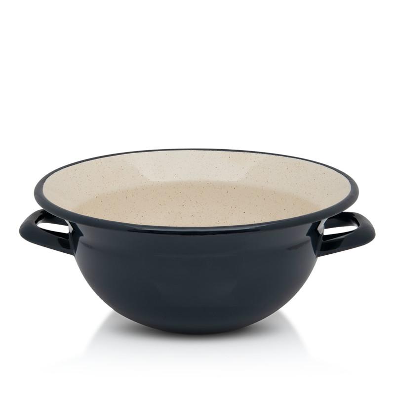 METALAC Emajlirana posuda 28cm/5l kestenjasta