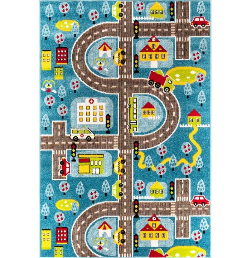 Conceptum Hypnose Trafik Tepih, 160x230cm, Šareni