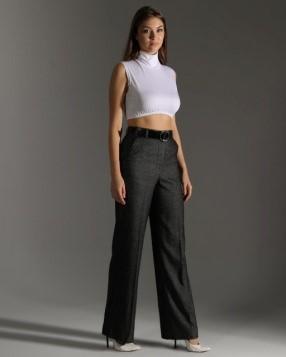 BREEZE BOUTIQUE     Ženske pantalone, Smeđe