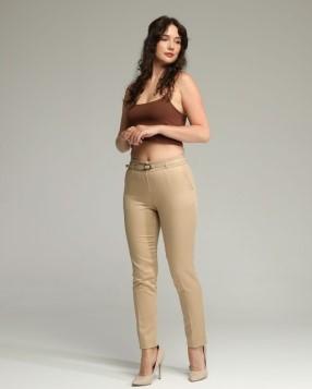 BOUTIQUE BREEZE     Ženske pantalone, Smeđe