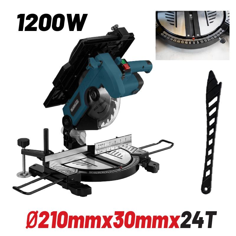 Testera kružna kombinovana 210mm 1200W BDX2150